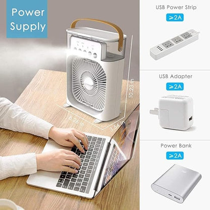 𝗣𝗼𝗿𝘁𝗮𝗯𝗹𝗲 𝟯 𝗜𝗡 𝟭 𝗠𝗶𝗻𝗶 𝗔𝗶𝗿 𝗖𝗼𝗻𝗱𝗶𝘁𝗶𝗼𝗻𝗲𝗿 𝗪𝗶𝘁𝗵 𝗟𝗘𝗗 𝗟𝗶𝗴𝗵𝘁𝘀 & 𝗛𝘂𝗺𝗶𝗱𝗶𝗳𝗶𝗲𝗿