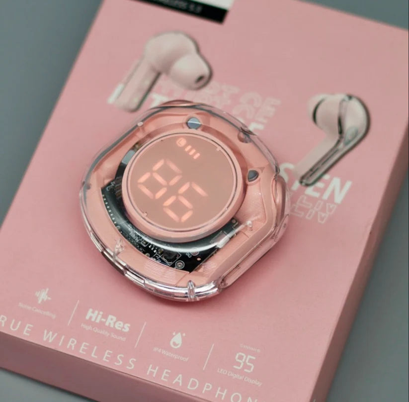 Ultrapods Pro TWS Bluetooth 5.3 Earbuds | Noise Reduction & Long Battery