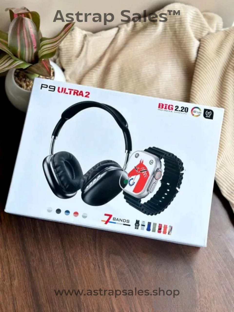 𝗣𝟵 𝗨𝗟𝗧𝗥𝗔 𝟮 𝗖𝗢𝗠𝗕𝗢 𝗣𝗔𝗖𝗞 💥 𝗦𝗺𝗮𝗿𝘁𝘄𝗮𝘁𝗰𝗵 + 𝗪𝗶𝗿𝗲𝗹𝗲𝘀𝘀 𝗢𝘃𝗲𝗿-𝗘𝗮𝗿 𝗛𝗲𝗮𝗱𝗽𝗵𝗼𝗻𝗲𝘀 + 𝟳 𝗕𝗮𝗻𝗱𝘀
