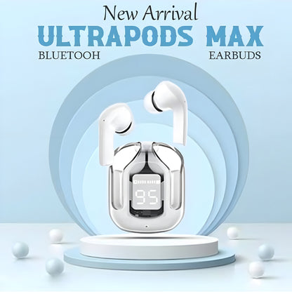 UltraPods Max – Premium Sound, Powerful Bass, and Smart LED Display.