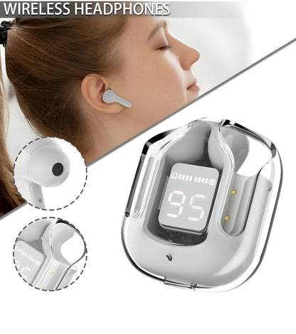 UltraPods Max – Premium Sound, Powerful Bass, and Smart LED Display.